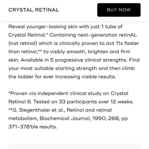 Medik8 Crystal Retinal 3 Night Serum 🆕 Better than Retinol💥 - Picture 8 of 9